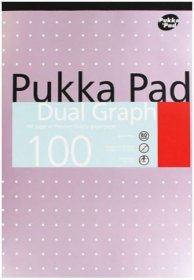 (image for) PUK PAD DUAL GRAPH 100PAGE - A4