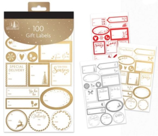 (image for) XMAS GIFT LABEL BOOK TRADITION