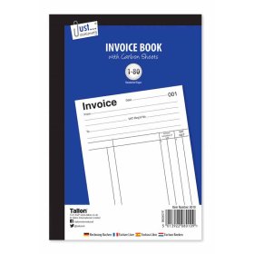 (image for) TL INVOICE BOOK 80PAGES - STD