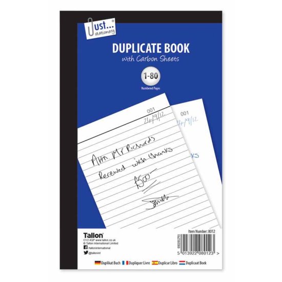 (image for) TL DUPLI INVOICE BOOK 80S - A5