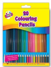 (image for) TL COLOURING PENCILS ASST - 20S