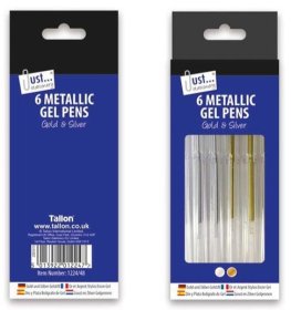 (image for) TL GEL PEN GOLD & SILVER - STD