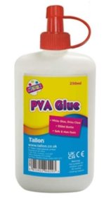 (image for) TL PVA GLUE WHITE M/PURP - 250ML