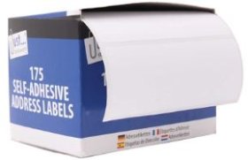 (image for) TL SELF ADHESIVE ADDRESS LABEL - 175