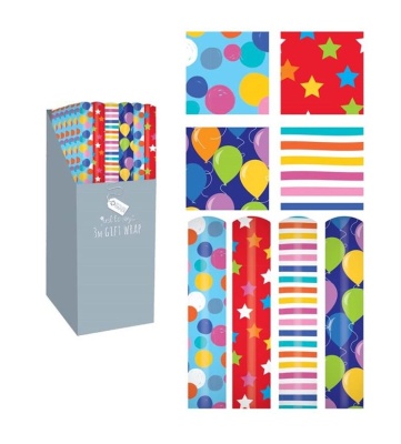 (image for) TL GIFTWRAP BRIGHT DESIGN
