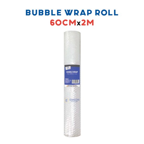 (image for) TL BUBBLE WRAP ROLL 60CM - 2M