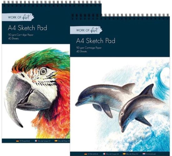 (image for) TL A4 40 SHEET SKETCH PAD - A4