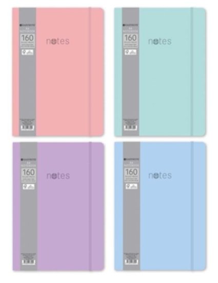 (image for) TL NOTEBOOK RULED PASTEL ASST - A4