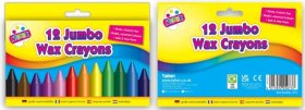 (image for) TL WAX CRAYONS JUMBO - 12S