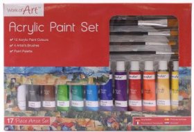 (image for) TL ACRYLIC PAINT SET - 17S