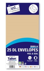 (image for) TL ENVELOPE MANILLA 25S - DL