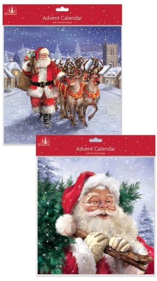 (image for) XMAS SANTA ADVENT CALENDAR - LARGE