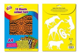 (image for) TL ANIMAL PRINT CARD 15S - A4