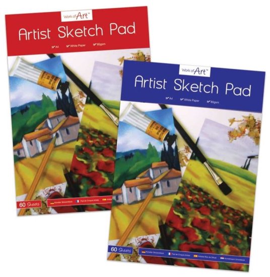 (image for) TL A4 60 SHEET SKETCH PAD - A4