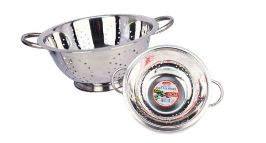 (image for) S/STEEL DEEP COLANDER-28CM