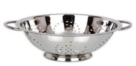 (image for) S/STEEL DEEP COLANDER-34CM - 34CM