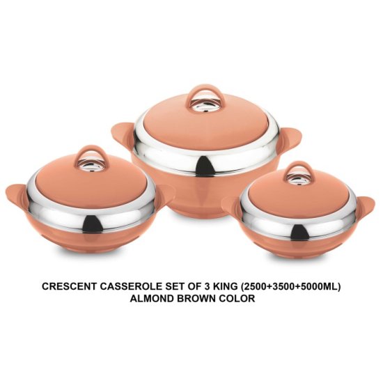 (image for) ASIAN CRESCENT CASSEROLE 3PSET - 3S