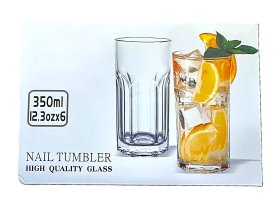 (image for) T/STAR NAIL TUMBLER SET - 350ML