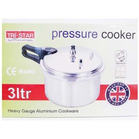 (image for) T/STAR PRESSURE COOKER ALUM-3L - 3L