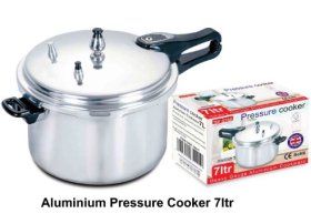 (image for) T/STAR PRESSURE COOKER ALUM-7L - 7L