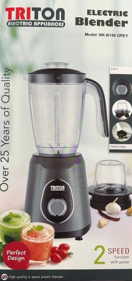 (image for) TRI ELECT BLENDER 2SPEED GREY - 500W