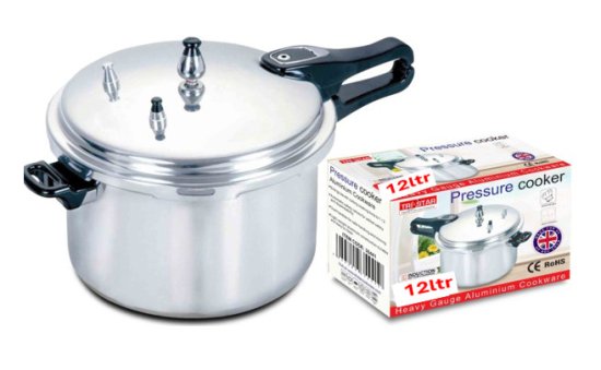 (image for) T/STAR PRESSURE COOKER ALUMINI - 10L