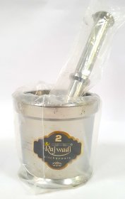 (image for) RAJWADI PESTLE&MORTAR S/STEEL - NO.2