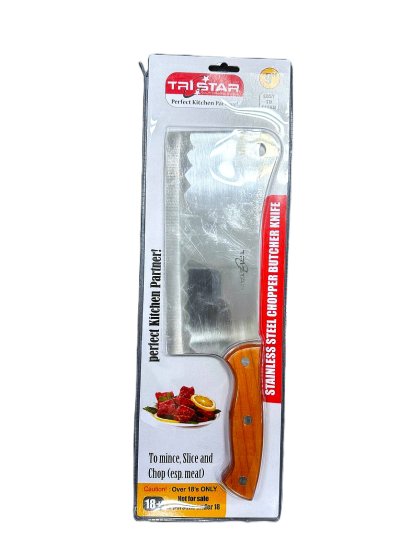 (image for) BUTCHER KNIFE S/STEEL 9\" - 9\"