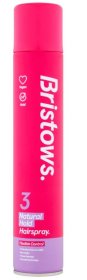 (image for) BRISTOWS HAIR SPRAY NATURAL HOLD - 400ML