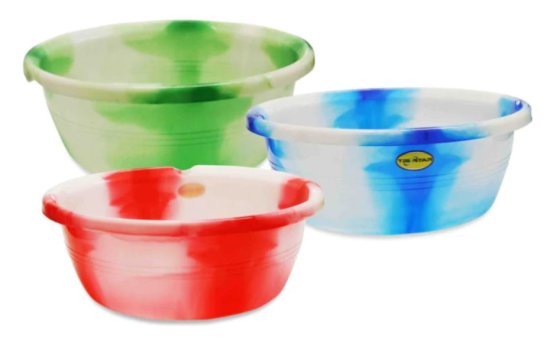 (image for) T/STAR PLASTIC TUB ASST - 10\"