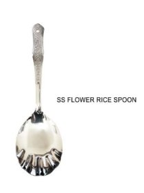 (image for) T/STAR RICE SPOON -FLOWER S/S - STD
