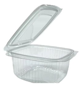 (image for) MAJ SALAD CONTAINER HINGED - 500CC