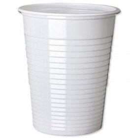 (image for) MAJ PLASTIC CUP WHITE 100S - 7OZ