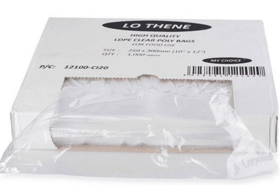 (image for) MP LOTHENE POLY BAG 300X380MM - 12X15\"