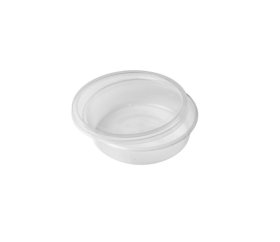 (image for) MAJ PLASTIC CONTAINER+LID - 8OZ