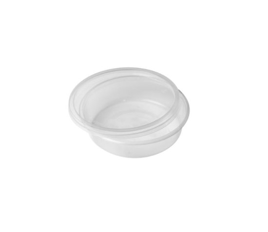 (image for) MAJ PLASTIC CONTAINER+LID - 8OZ