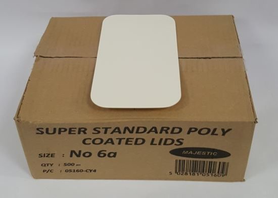 (image for) MAJ POLY COATED LID - NO.6A