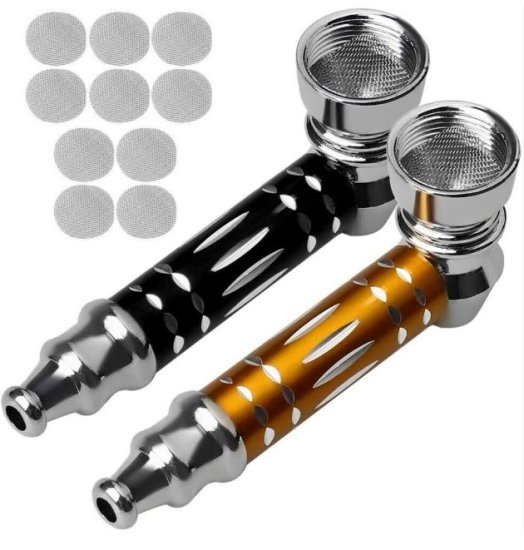 (image for) SMOKE PIPE METAL + 5SCREEN - SMALL