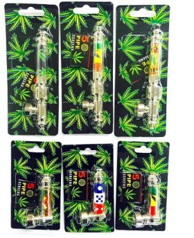 (image for) DHIM SMOKE PIPE METAL +5SCREEN - STD - STD