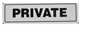 (image for) JL TIN PLATE-PRIVATE - STD