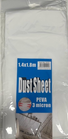 (image for) JL DUST SHEET WHITE 14X1.8M
