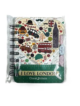 (image for) JL LONDON NOTE PAD - STD