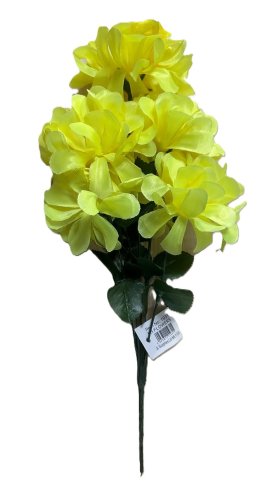 (image for) JL ART FLOWER DAHLIA YELLO 5H - STD