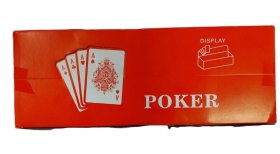 (image for) JL PLAYING CARD PLASTIC POKER - STD