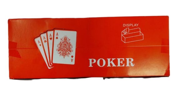 (image for) JL PLAYING CARD PLASTIC POKER - STD