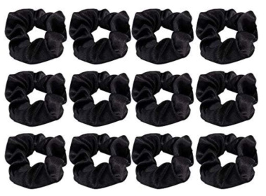 (image for) JL HAIRBAND SCRUNCHIES BLACK - STD