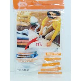 (image for) JL VAC BAG PLASTIC CLOTH STORA - 50X60