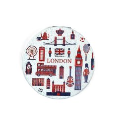 (image for) JL LONDON FACE MIRROR ROUND - STD