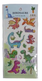 (image for) JL DINOSAURE STICKER - STD
