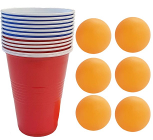 (image for) JL BEER PONG SET 12CUP+6BALL